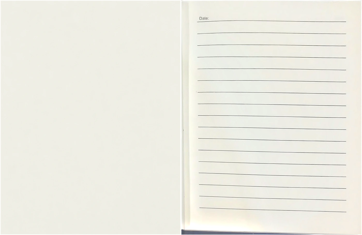 Glassified: Hardcover diary, ruled spread