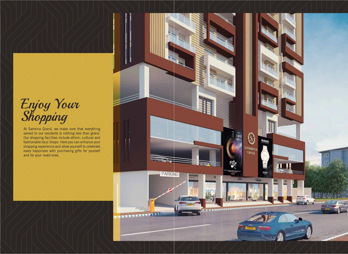Samrina Builders: Samrina Grand brochure, enjoy your shopping