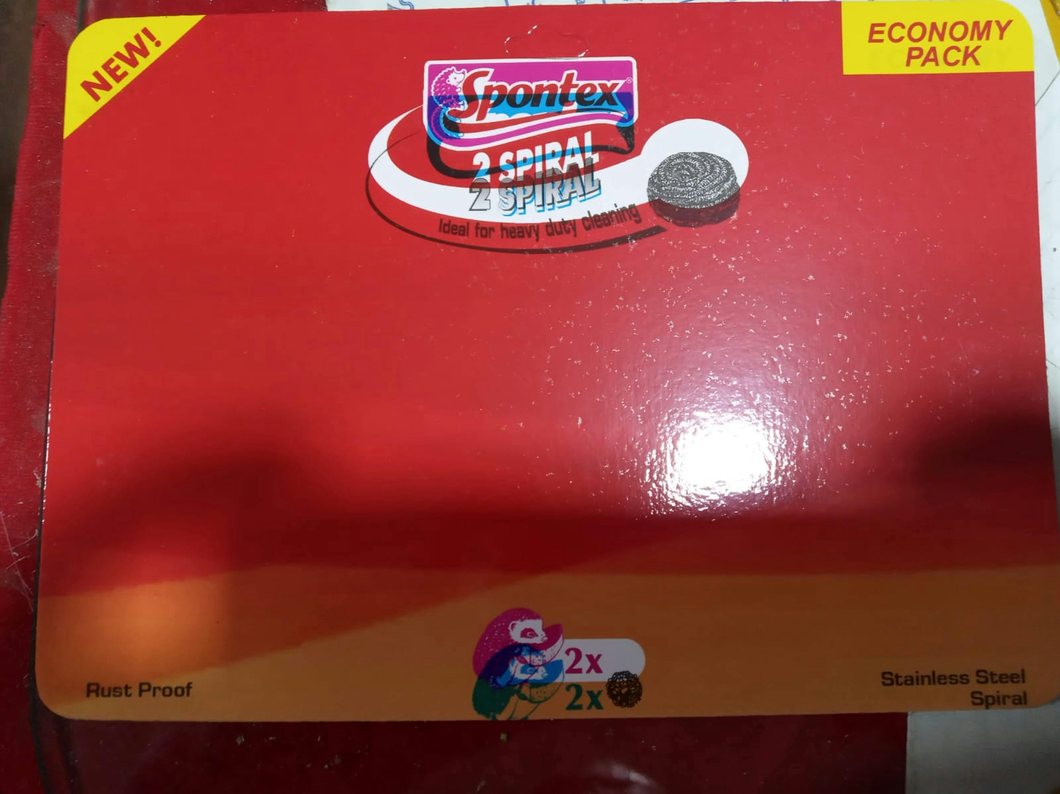 Spontex: 2 Spiral economy pack, the pack