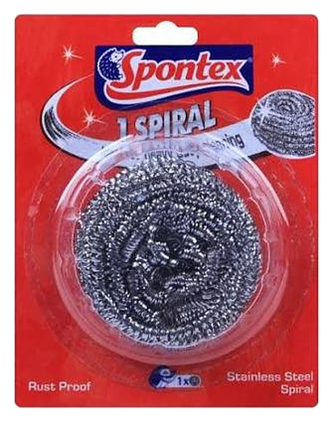 Spontex: 1 Spiral scourer pack, pack front