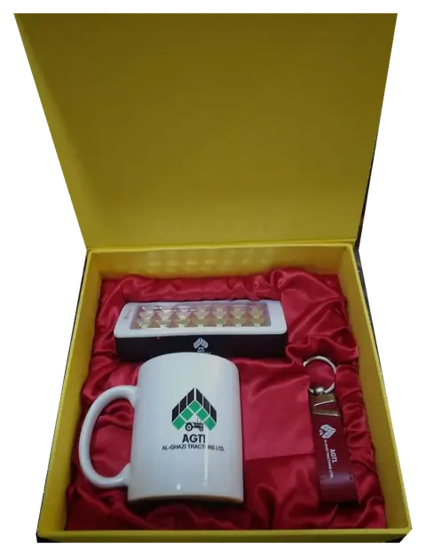 Al-Ghazi Tractors: Mug, power bank and key ring set