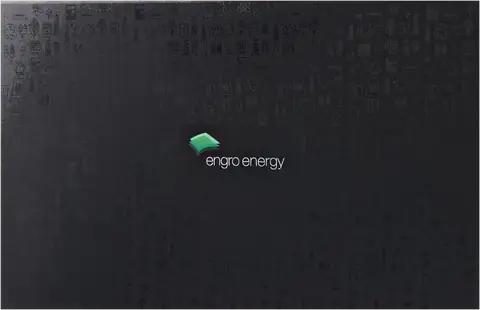 Engro Energy: Six printed pieces, one insert