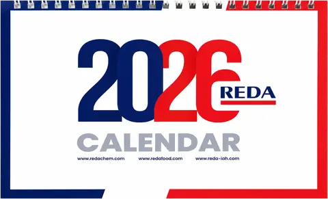 REDA: 2026 desk calendar