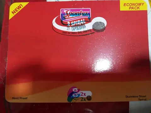 Spontex: 2 Spiral economy pack