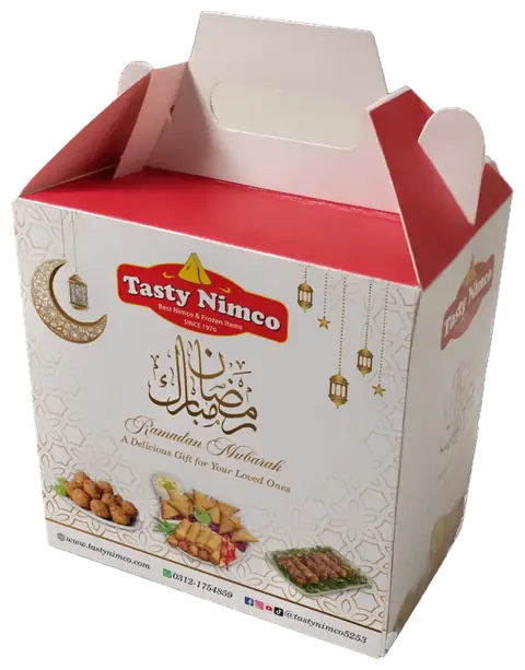 Tasty Nimco: Ramadan gable carry carton